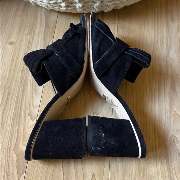 Gucci Black Mules with Fringe - Picture 6 of 7